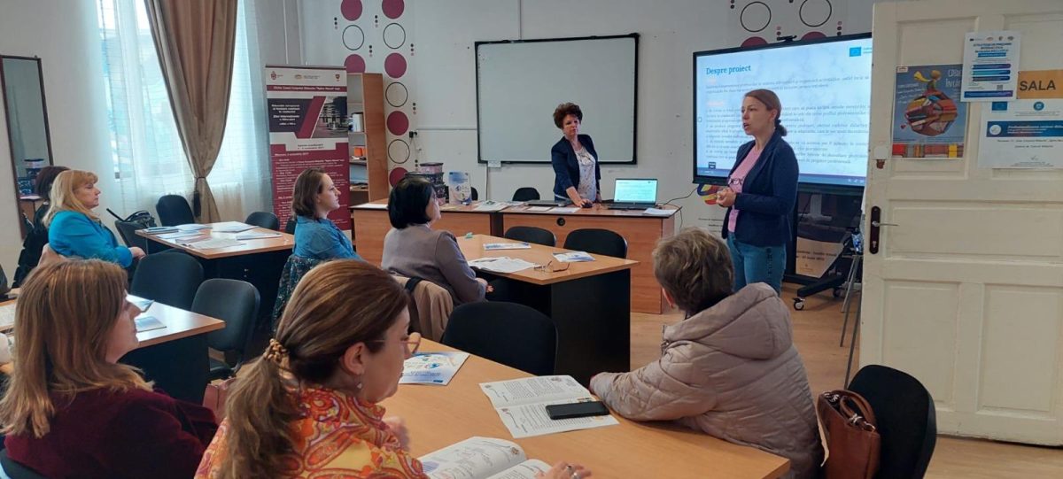 Atelier de lucru „Strategii de predare interactivă în clasa incluzivă” la Iași, în cadrul proiectului Erasmus+ SENSEI