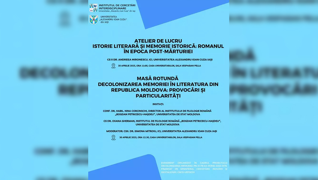 Istorie literară și memorie istorică: romanul în epoca post-mărturiei