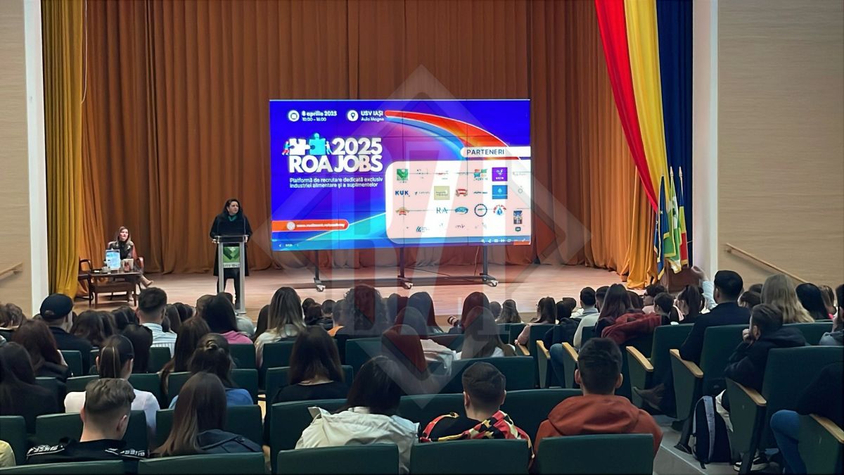A început cea de-a doua ediția ROAJOBS, desfășurată la USV Iași