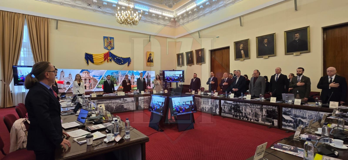 Peste 50 de proiecte de hotărâre se află pe masa consilierilor locali! Ședința ordinară este programată la finalul lunii aprilie 2025