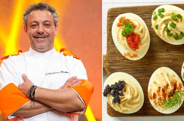 Cu rețeta lui chef Sorin Bontea de ouă umplute ai dat lovitura! „Toată lumea le adoră!”