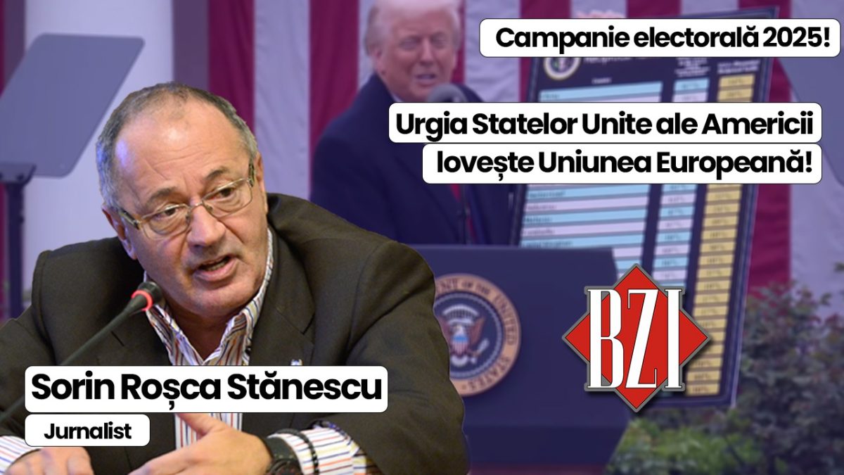 Analiza zilei la BZI LIVE alături de nașul presei din România, senior-jurnalistul Sorin Roșca Stănescu! Campania electorală, criză economică și politică