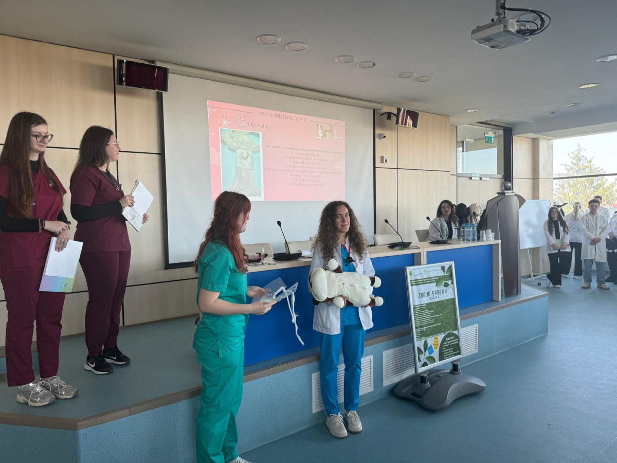 USV Iași a găzduit un eveniment care a permis elevilor să fie studenți pentru o zi, prin intermediul unor serii de activități