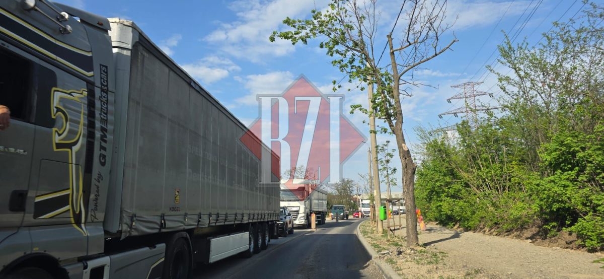Traficul a devenit un adevărat test de răbdare pentru șoferii care circulă în zona Poitiers din Iași
