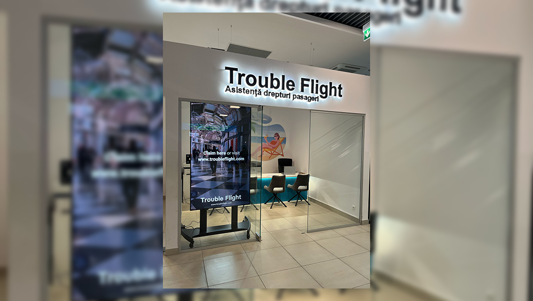 Obține-ți compensația direct din aeroport: Trouble Flight te așteaptă acum în Aeroportul Internațional Iași