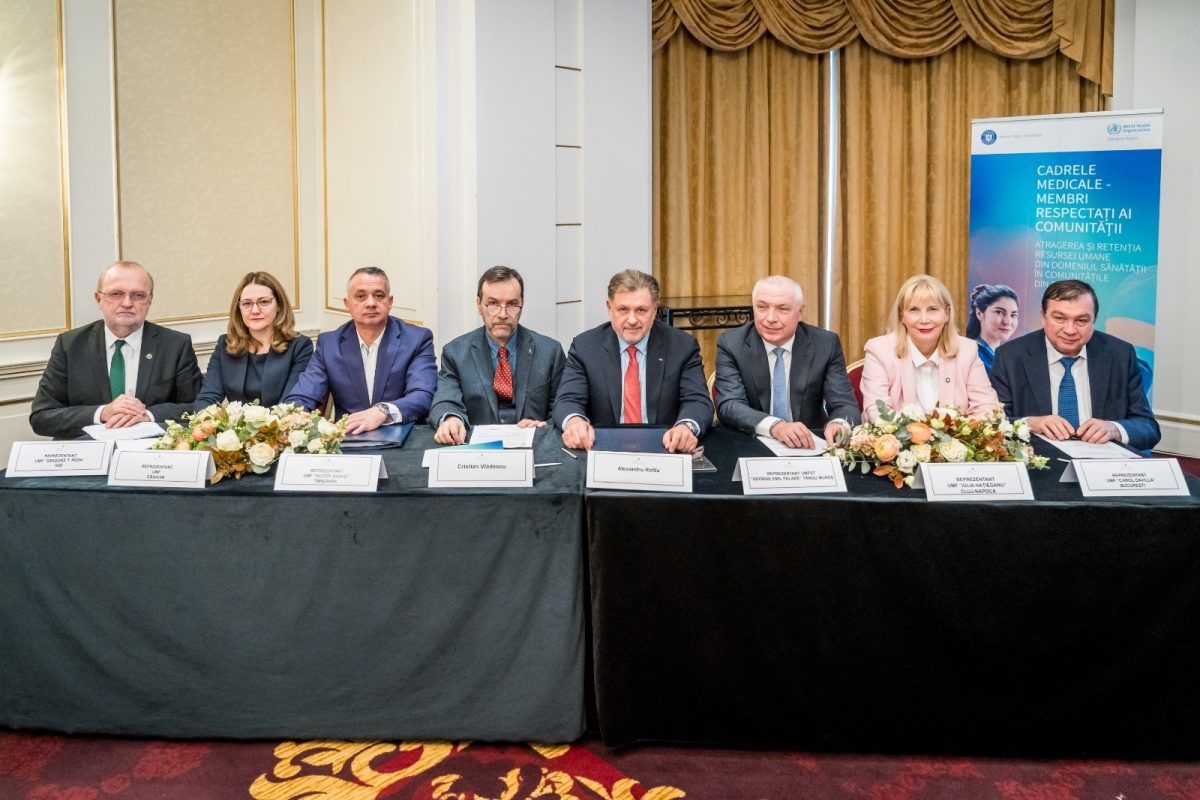 UMF Iași a semnat trei noi contracte de finanțare PNRR, în parteneriat cu celelalte universități din Alianța G6-UMF și INMSS