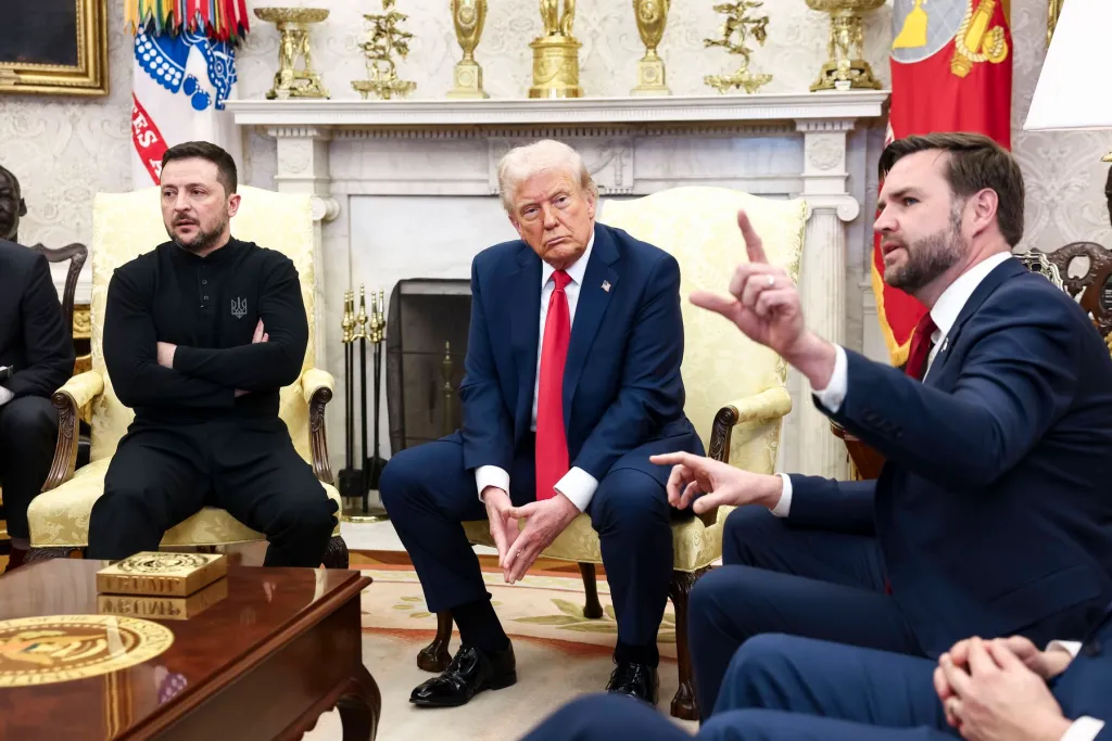 Zelenski acuză că dezinformarea a pătruns în guvernul american. Vicepreședintele Vance respinge acuzațiile