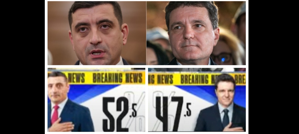Primele rezultate exit-poll, ora 19:00! George Simion are un scor de 52,05%, iar Nicușor Dan are un scor de 47,05%. Sociopol: Cei doi candidați au 50-50