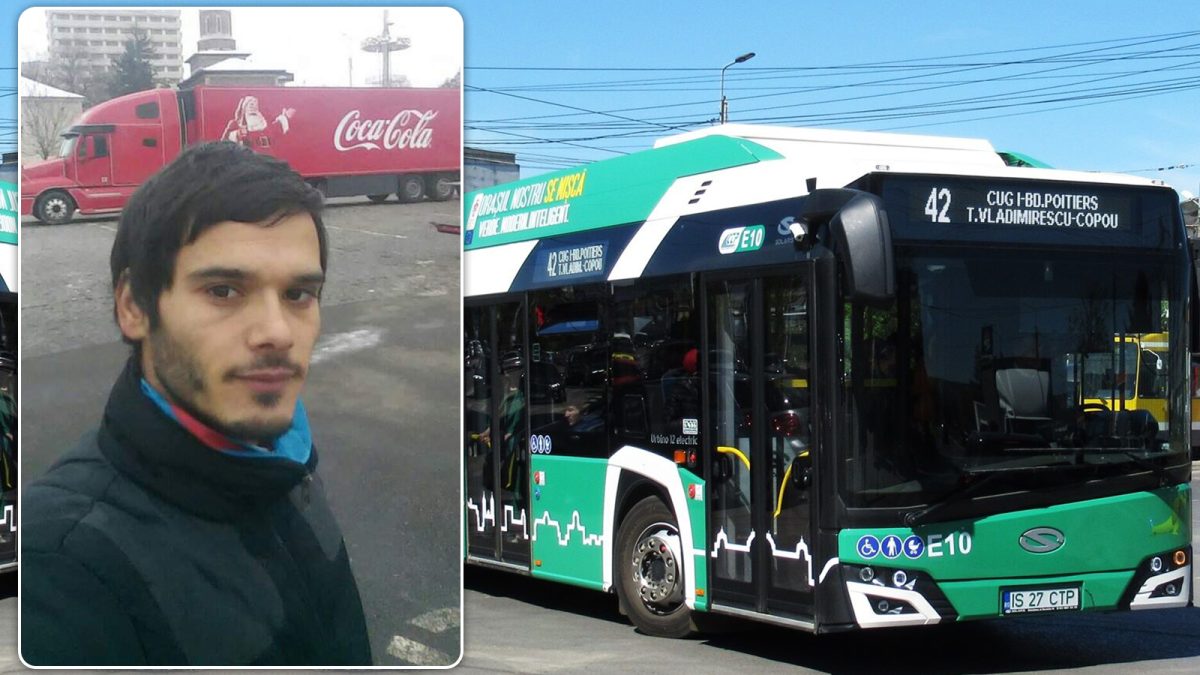 Scenă incredibilă pe bulevardul Poitiers! Un bărbat de 33 de ani, din Iași, a amenințat angajații de la CTP cu moartea, după care s-a oprit în mijlocul străzii pentru a bloca circulația