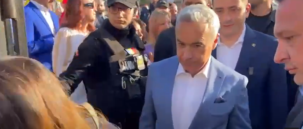 Călin Georgescu și George Simon au venit împreună la vot!
