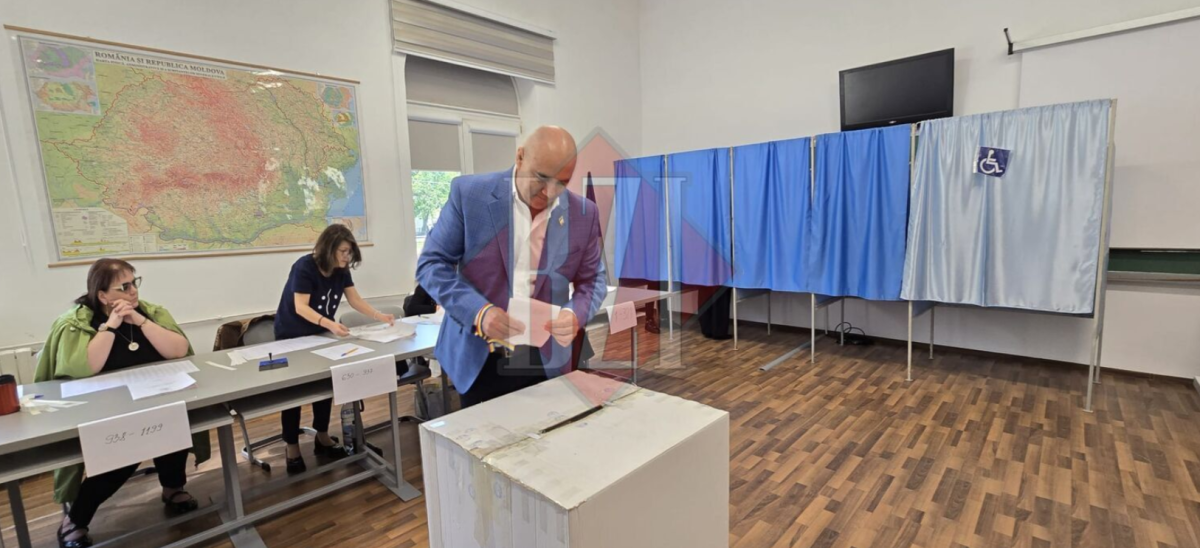 Vasile Pușcașu a ieșit la vot: „Azi am votat pentru o Românie unită”