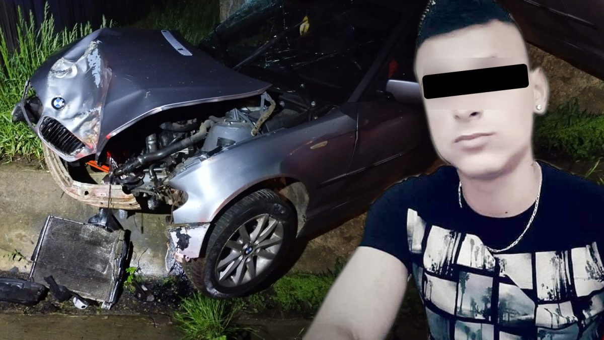 Florin Andronache, tânărul care a intrat cu BMW-ul în copac, la Iași, era beat. Alcoolemia este uriașă