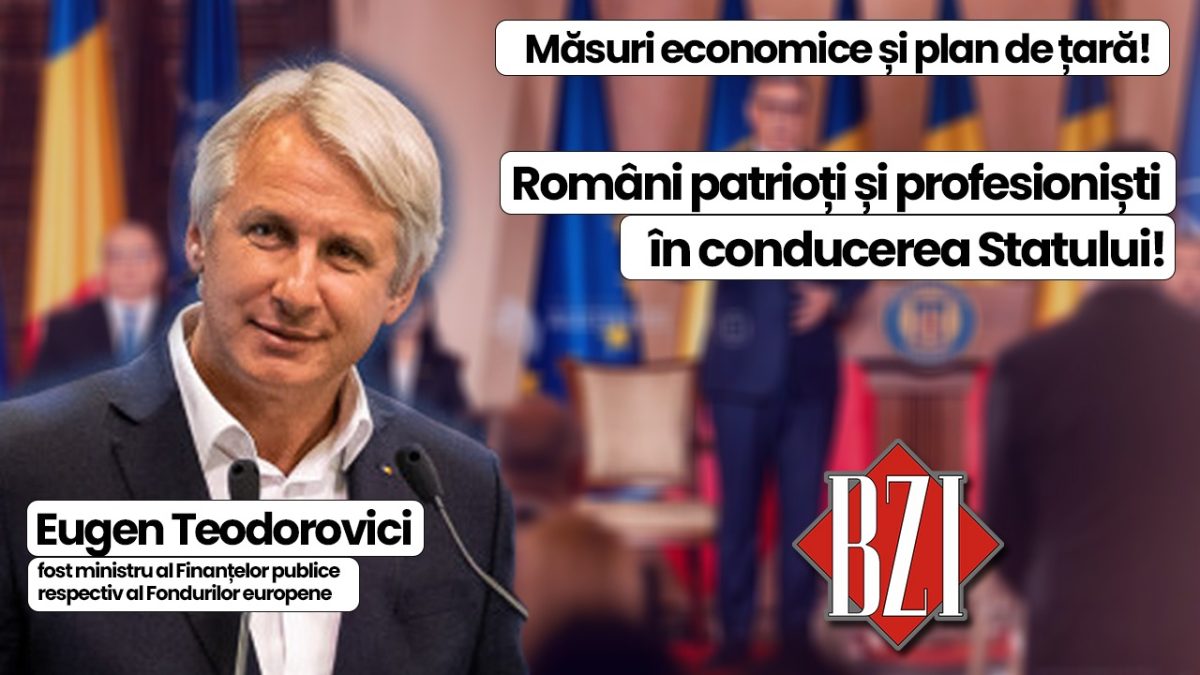 Top analiză politică și economică BZI LIVE alături de Eugen Teodorovici, fost ministru al Finanțelor publice respectiv Fondurilor europene. Despre deficitul bugetar uriaș al țării, soluții urgente pentru țară și Alegerile Prezidențiale 2025