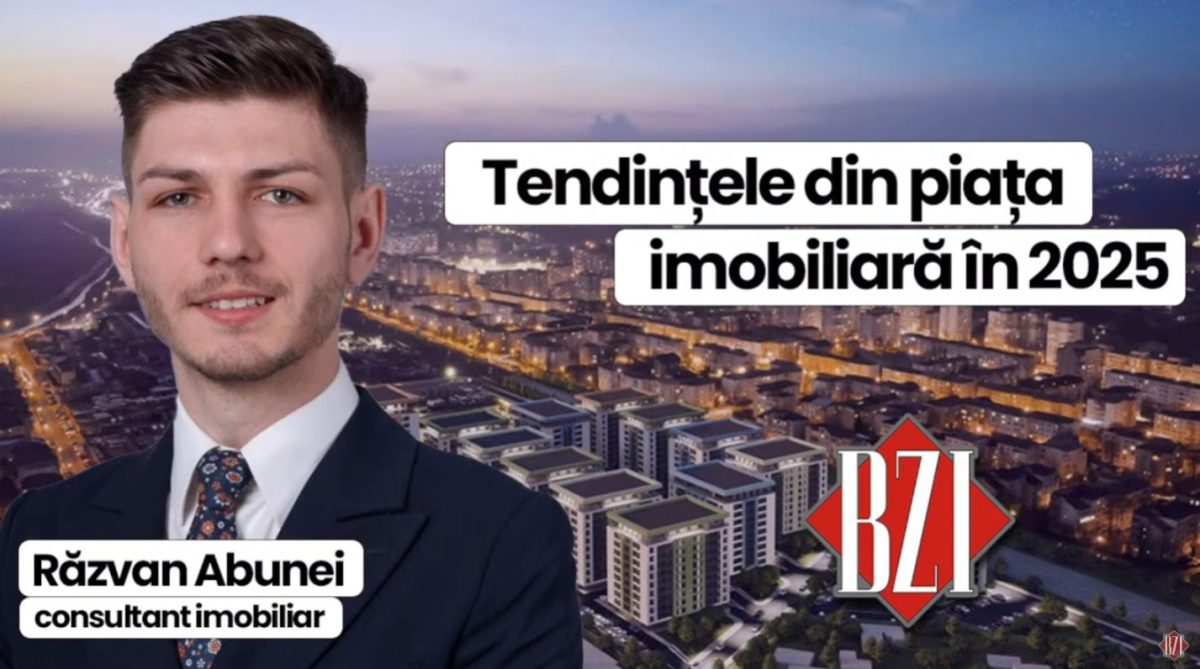 LIVE VIDEO – Tendințele din piața imobiliară în 2025! Răzvan Abunei, consultant imobiliar, vorbește la BZI LIVE despre schimbări radicale