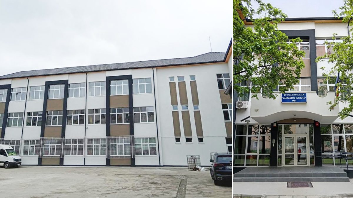 Lucrările de modernizare, reabilitare și eficientizare energetică de la Școala „Alexandru Vlăhuță” din Iași se apropie de final