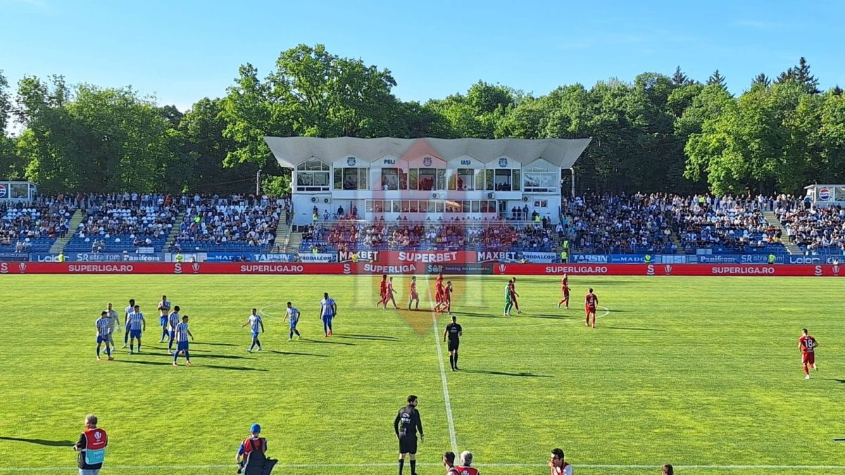 Atmosferă superbă în Copou! Peste 5000 de oameni au venit să o susțină pe Poli – LIVE TEXT: Meciul se termină 0-0
