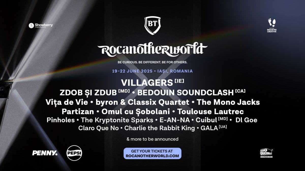 Noi nume în line up-ul ediției aniversare Rocanotherworld. O ediție de zece (ani) la Iași