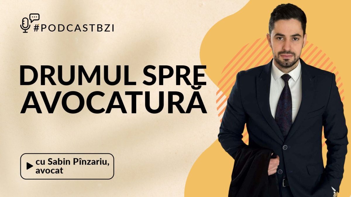 LIVE VIDEO – Sabin Pînzariu, avocat, despre drumul spre avocatură