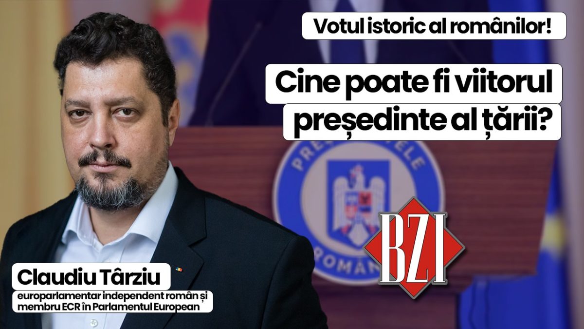 Momentul votului istoric pentru români, model de viitor președinte, într-o dezbatere publică BZI LIVE alături de Claudiu Târziu, europarlamentar independent român și membru ECR în Parlamentul European