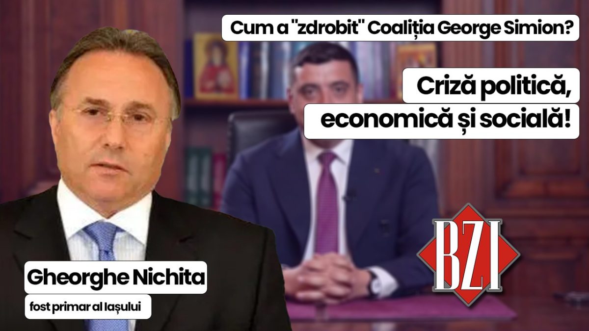 Top talk-show BZI LIVE alături de invitatul permanent Gheorghe Nichita, fostul primar al Iașului! Despre votul românilor, viitorul președinte al țării și criza politică, economică, socială