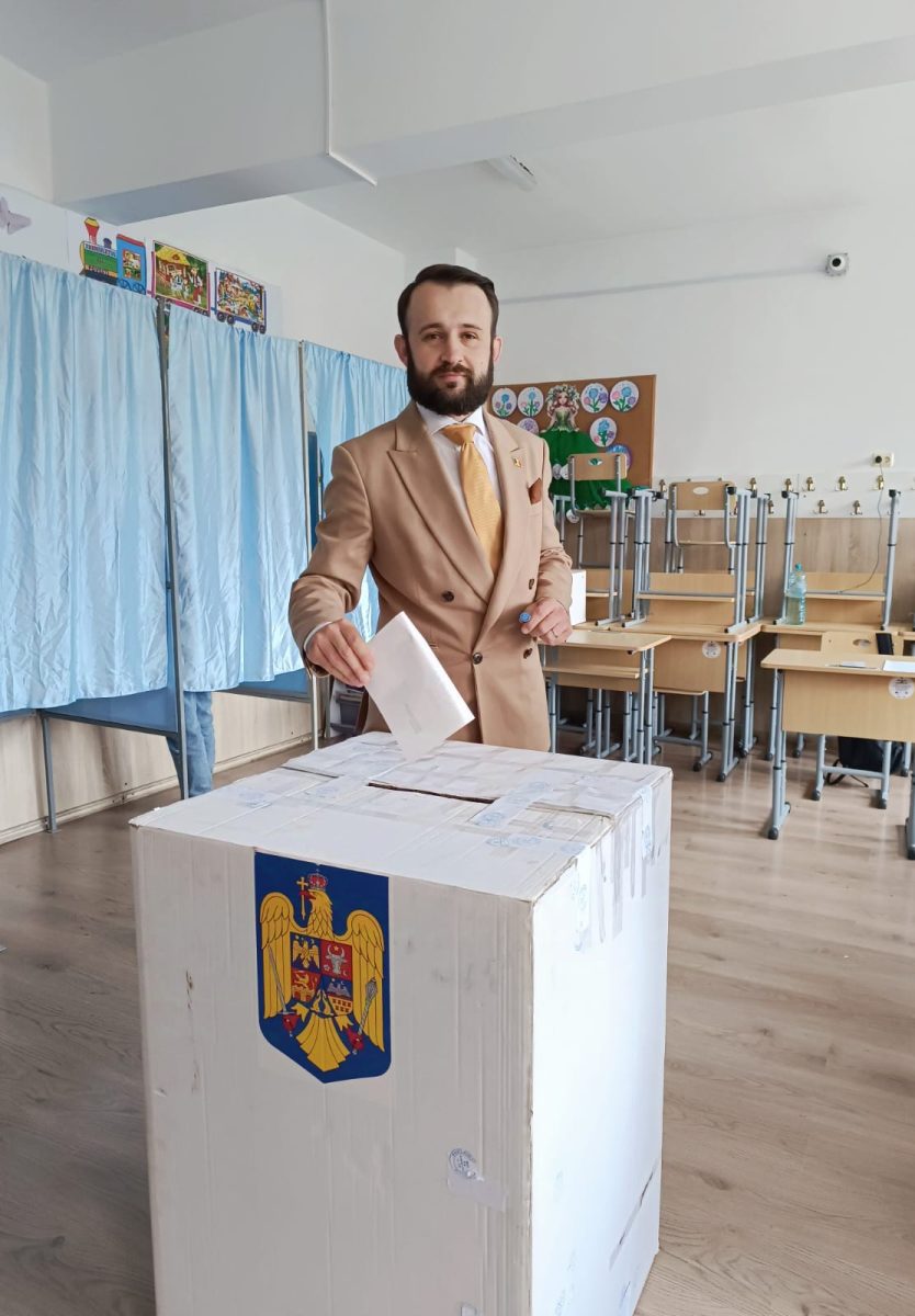 Alexandru Resmiriță, consilier local AUR din Iași, la al doilea tur de scrutin pentru alegerea președintelui: „Am votat un om care prețuiește credința și poporul român”