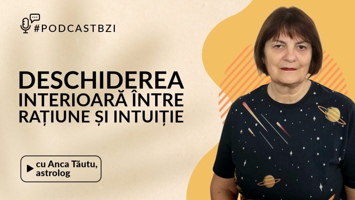 La #PodcastBZI, 19 mai 2025, ora 14:30 cu Irina Zaharia, vom discuta despre un moment astrologic plin de semnificație, când Jupiter din Gemeni ne invită să lărgim orizontul minții și al conștiinței, împreună cu invitata Anca Tăutu, astrolog