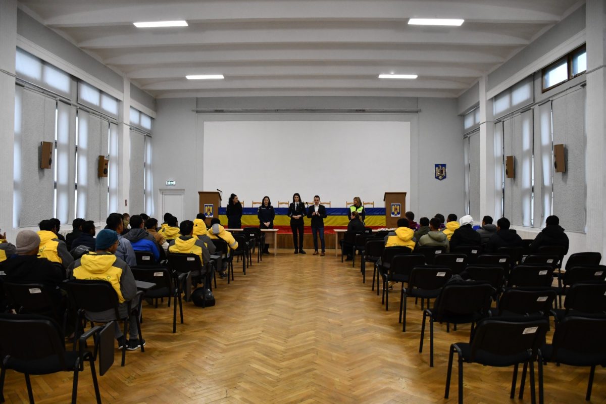 Săptămâna Națională a Siguranței Rutiere: Activități preventive pentru livratori străini în Iași