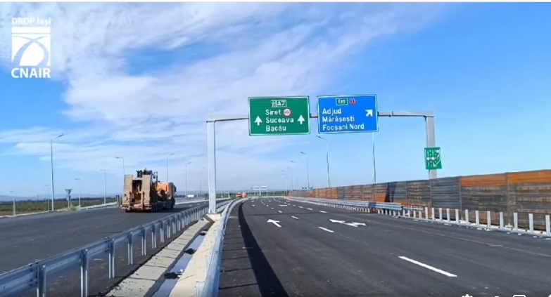 Atenție! Din cauza condițiilor meteorologice extreme sunt probleme cu iluminatul pe anumite zone de pe lotul 3 ale autostrăzii Buzău – Focșani