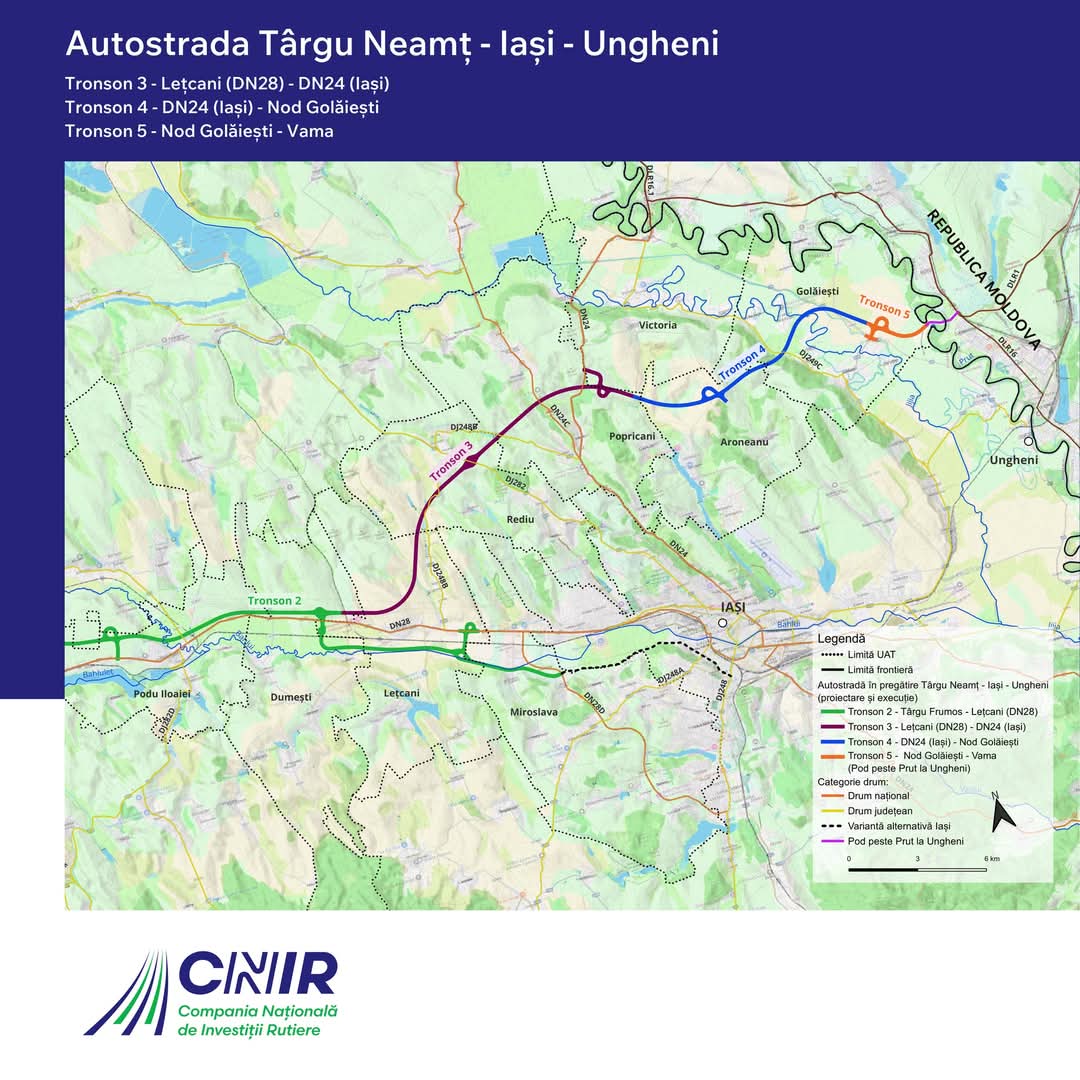 Situație dramatică! Autostrada A8, cea intitulată Autostrada Unirii, în pericol uriaș! Se face un apel disperat pentru demararea investiției vitale pentru orașul Iași!