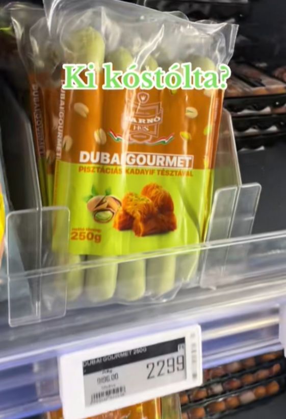 Nu este glumă: Au apărut cremvurștii Dubai! Cât costă și unde pot fi găsiți