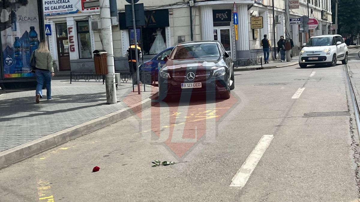 Afaceristul Cristian Stanciu parchează, din nou, mașina oriunde în Iași. Polițiștii nu îi fac nimic