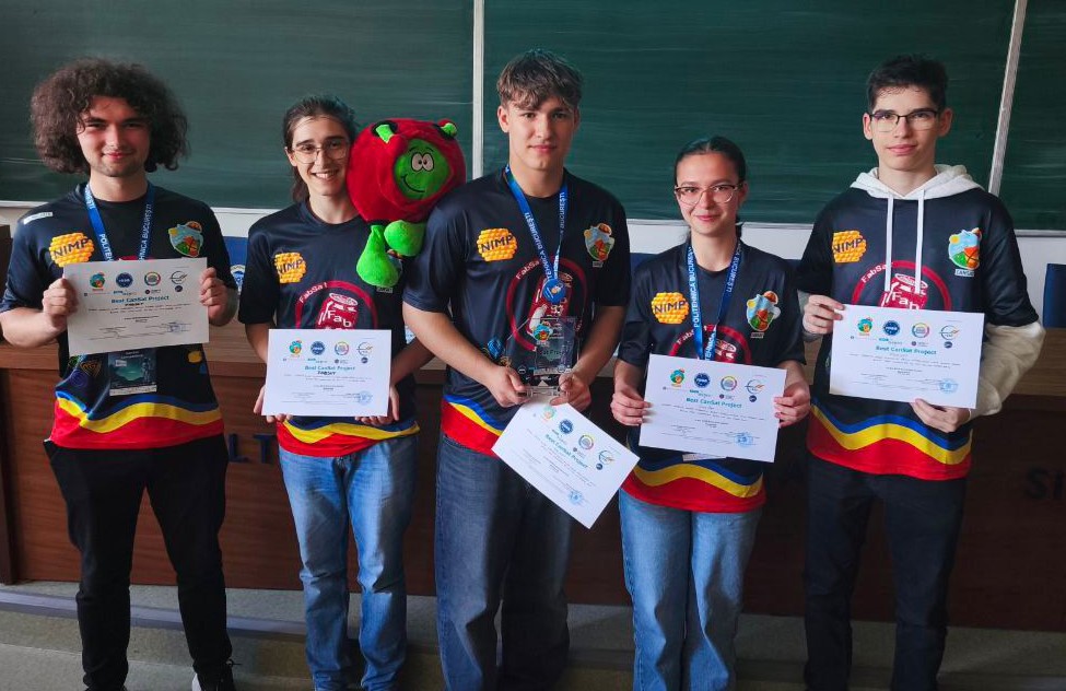 O elevă din clasa a XI-a la Colegiul Național Iași va reprezenta România la finala europeană CanSat 2025, organizată de Agenția Spațială Europeană în Olanda!