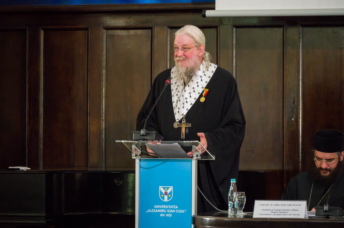 Prof. univ. dr. John Behr a primit titlul de Doctor Honoris Causa al UAIC Iași