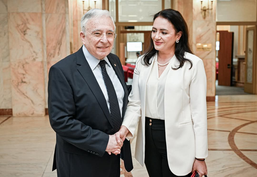 Laura Gherasim, deputat AUR, la o întâlnire importantă cu guvernatorul BNR, Mugur Isărescu