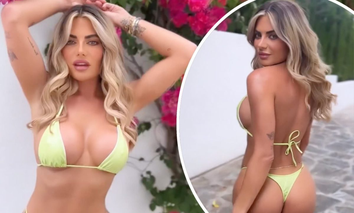 Megan Barton Hanson pozează într-un bikini minuscul. Iată ce povestește aceasta despre o fostă relație toxică