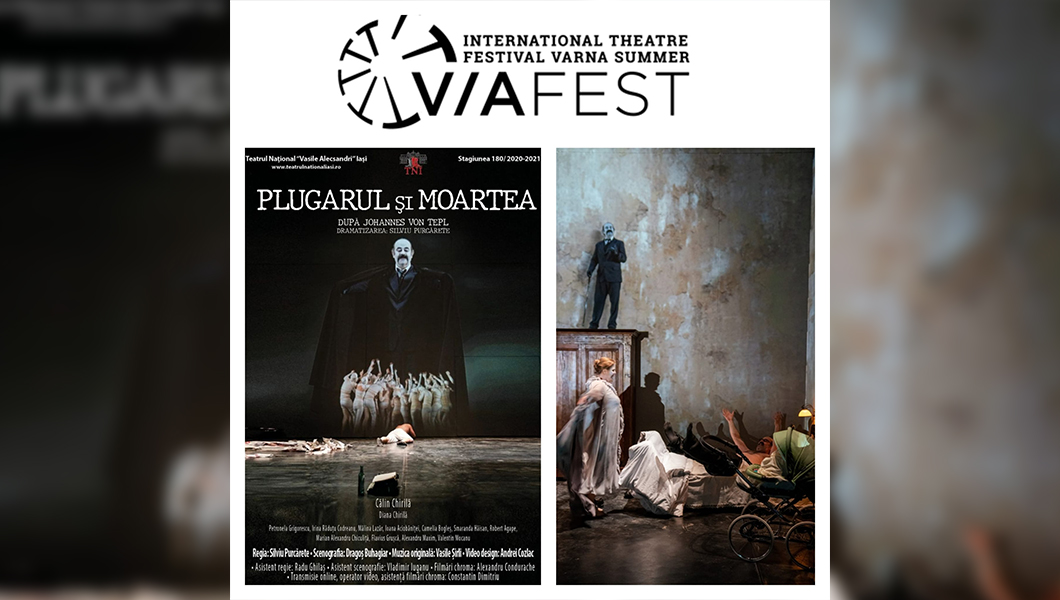 „Plugarul și Moartea”, spectacolul Naționalului ieșean, în regia lui Silviu Purcărete, invitat la cel mai important festival de teatru din Bulgaria