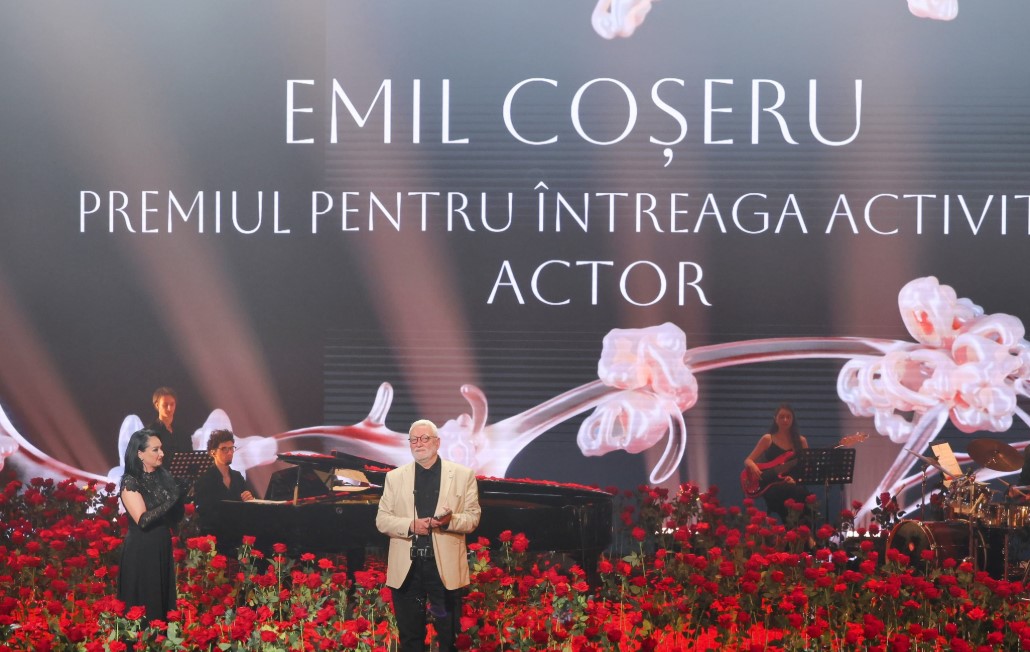 Celebrul actor și profesor ieșean, Emil Coșeru, laureat la Gala Premiilor UNITER 2025