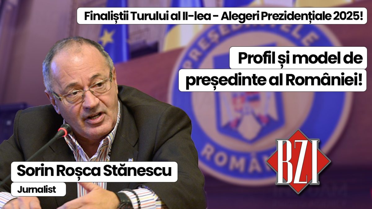 Top talk-show și analiză săptămânală BZI LIVE cu invitatul permanent, nașul presei din România, senior-jurnalistul Sorin Roșca Stănescu! Toate comentariile, la cald, despre rezultatul Turului I al Alegerilor Prezidențiale 2025 și ce urmează