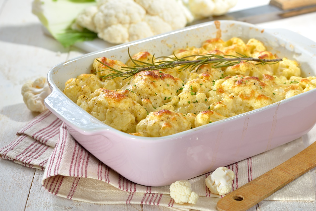 Budincă de conopidă, o rețetă delicioasă și sănătoasă! Alegerea perfectă pentru o masă în familie!