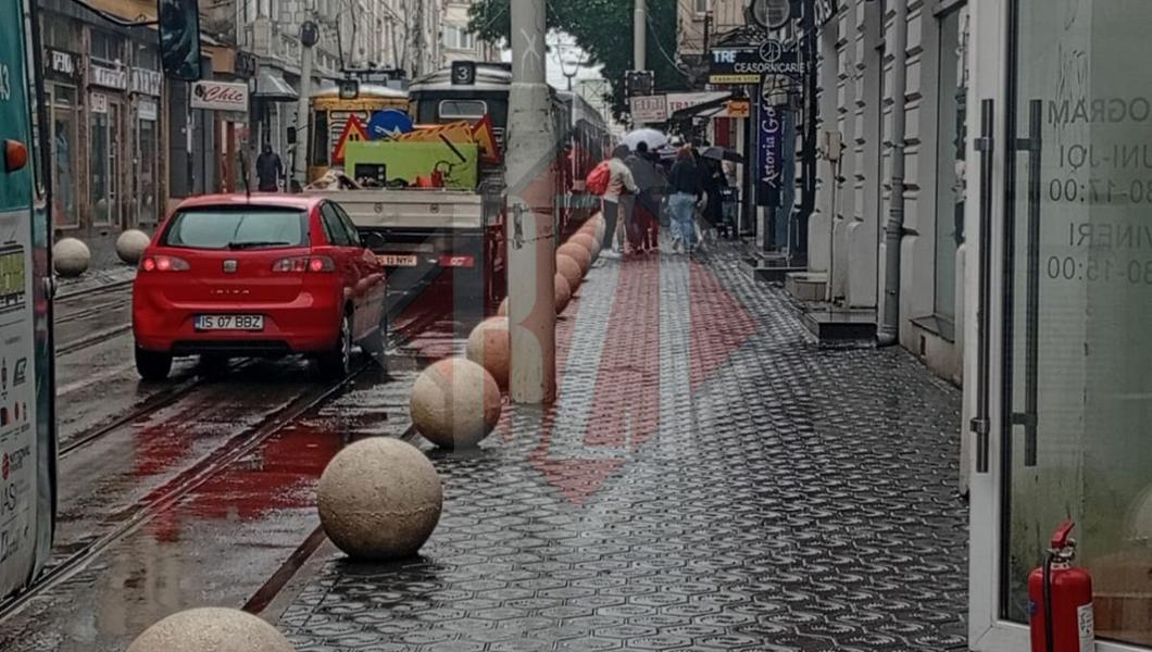 Incident în Piața Unirii! Circulația tramvaielor este blocată