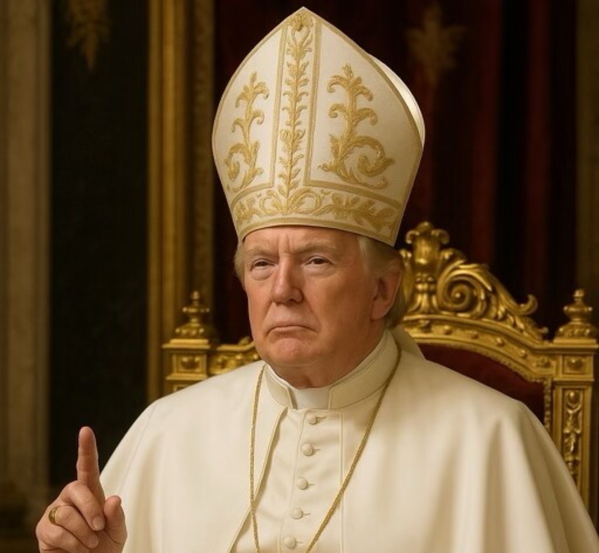 Trump, „Papă” pentru like-uri. Gluma cu IA stârnește revoltă religioasă și suspiciuni politice
