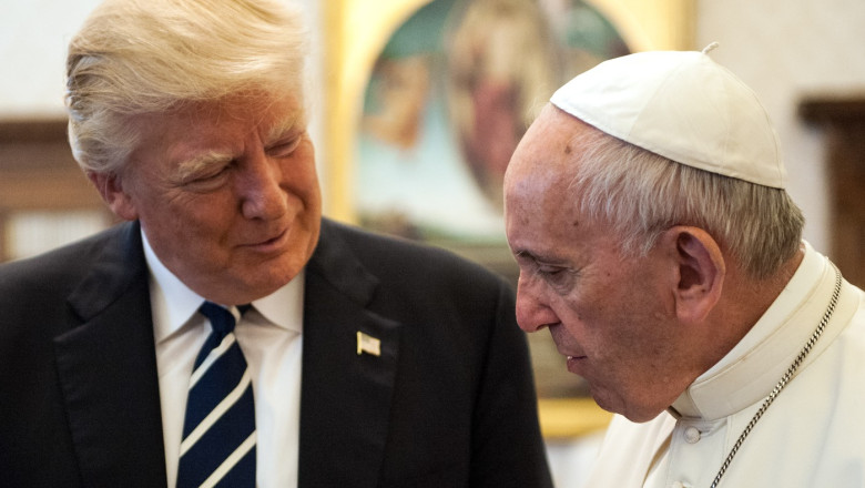 Prima reacție a lui Donald Trump după alegerea noului Papă