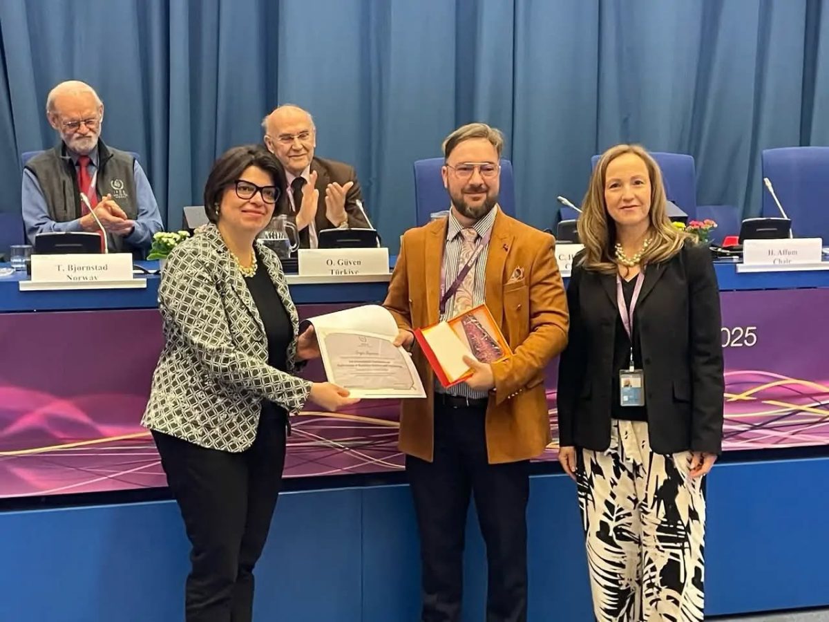 Young Professional Award pentru TUIASI, la ICARST-2025