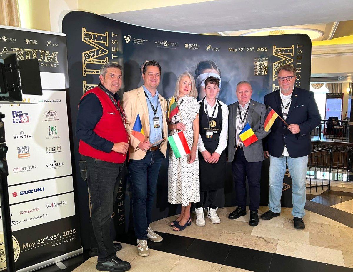Experți ai USV Iași, în juriul internațional VINARIUM 2025 – competiția de top a vinurilor din Europa de Sud-Est