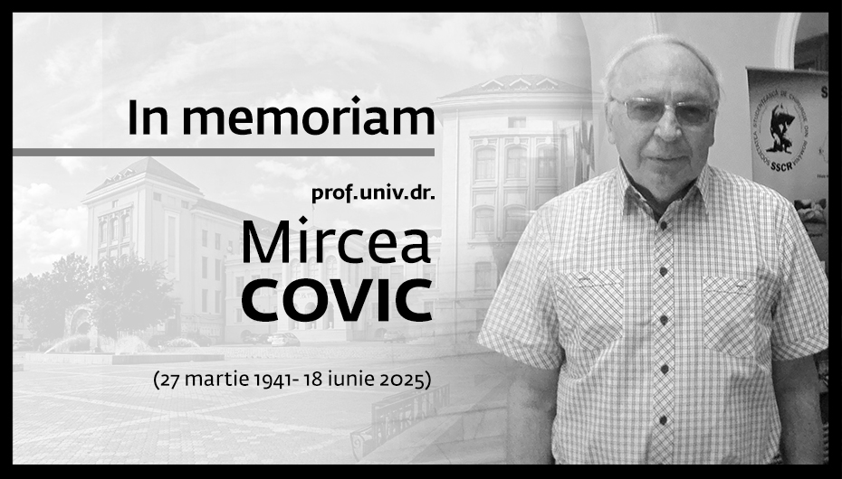 Cadrele didactice de la UMF Iași îşi iau rămas bun de la prof. dr. Mircea Covic, pionier al geneticii medicale din România