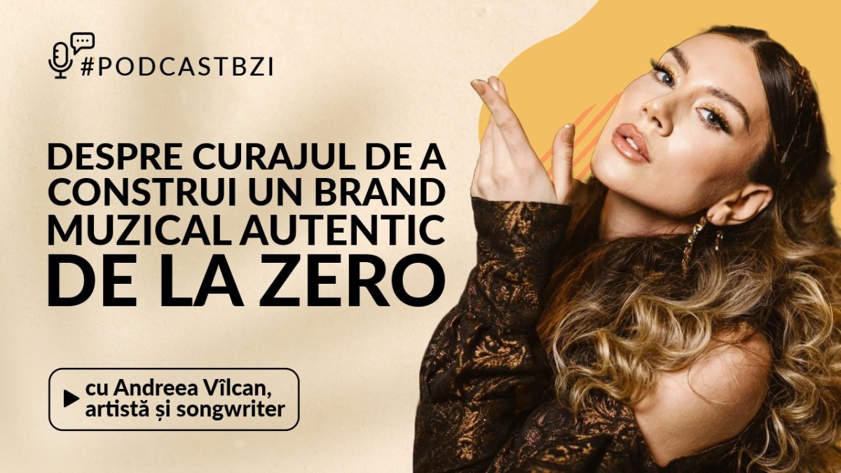 LIVE VIDEO – Andreea Vîlcan, artistă și songwriter, despre curajul de a construi un brand muzical autentic de la zero