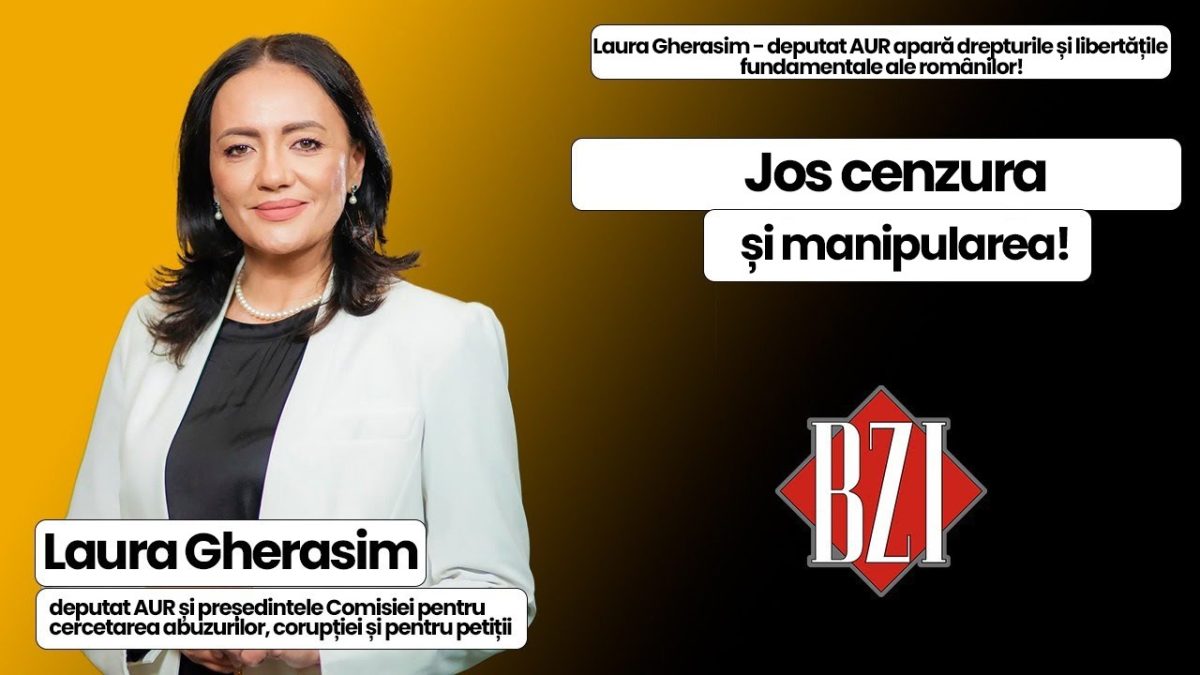 LIVE VIDEO – Duplex Iaşi – Oslo BZI LIVE! Deputatul Laura Gherasim dialoghează despre zona sensibilă a libertăţii de expresie