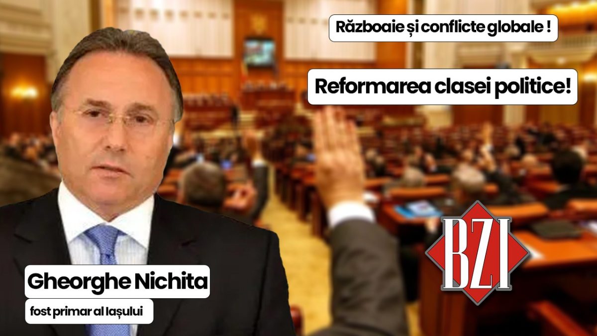 Dezbatere de impact și actualitate BZI LIVE alături de Gheorghe Nichita, fost primar al Iașului