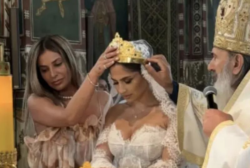 Cum a apărut soția lui Mirel Rădoi la nunta lui Florinel Coman! A întors toate privirile