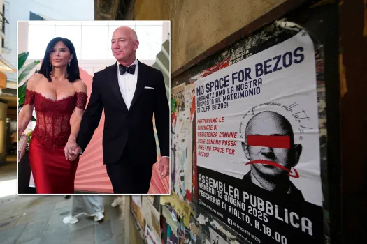 Veneția se pregătește de război! Protestatarii amenință să transforme nunta lui Bezos într-un coșmar de 7 milioane de dolari